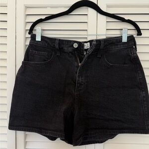 Abercrombie & Fitch Black Jean Shorts
